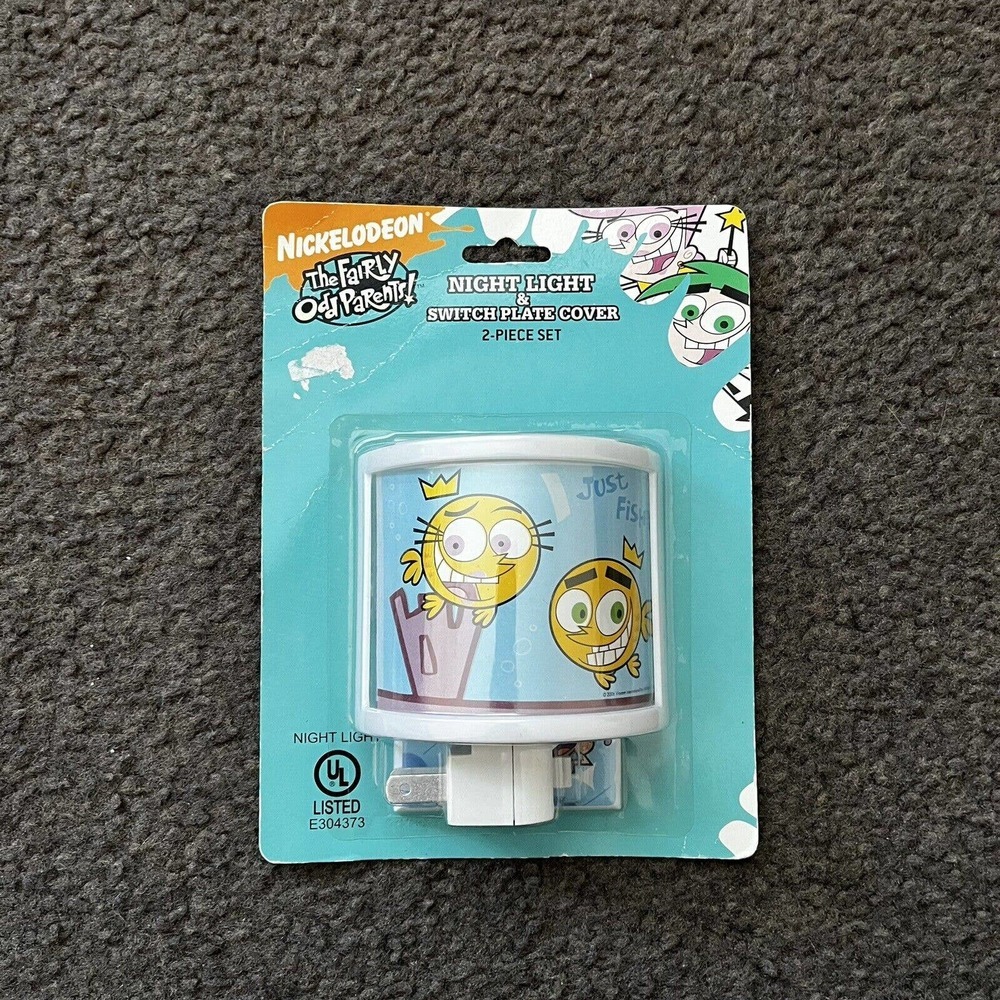 2005 Nickelodeon The Fairly OddParents Night Light & Switch Plate Cover - Picture 2 of 5